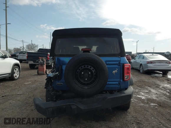 2022 Ford Bronco with VIN 1FMDE5BH1NLB71120, listed as a IAAI auction lot 41723502 with 56,387 mi miles and . Bid and sale history available at DreamBid. Image 16.