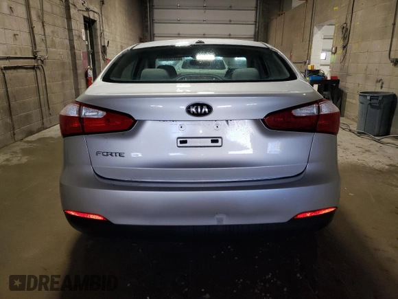 2014 Kia Forte LX with VIN KNAFX4A64E5243348, listed as a Copart auction lot 51270605 with 110,241 mi miles and Salvage Title. Bid and sale history available at DreamBid. Image 6.