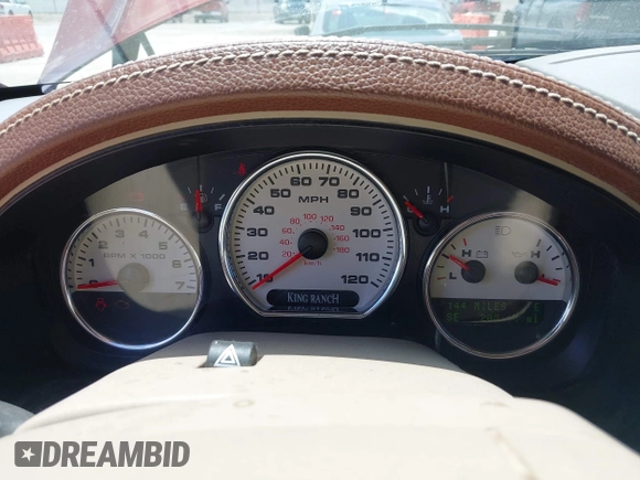 2007 Ford F-150 XLT with VIN 1FTPW14V77KC99445, listed as a IAAI auction lot 42569783 with 200,191 mi miles and . Bid and sale history available at DreamBid. Image 7.