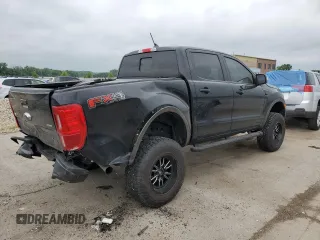 2020 Ford Ranger XL with VIN 1FTER4FH4LLA29293, listed as a Copart auction lot 57649995 with 55,809 mi miles and Salvage title. Bid and sale history available at DreamBid. Image 3.