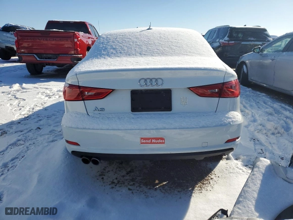 2015 Audi A3 1.8T Premium with VIN WAUACGFF3F1007198, listed as a Copart auction lot 89074745 with 46,358 mi miles and Salvage Title. Bid and sale history available at carsss.com. Image 6.
