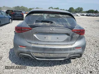 2017 Infiniti QX30 Sport with VIN SJKCH5CP8HA032077, listed as a Copart auction lot 68787934 with 39,072 mi miles and Salvage title. Bid and sale history available at DreamBid. Image 6.