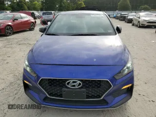 2020 Hyundai Elantra GT N Line with VIN KMHH55LC4LU127933, listed as a Copart auction lot 71477724 with 52,224 mi miles and Salvage Title. Bid and sale history available at carsss.com. Image 5.