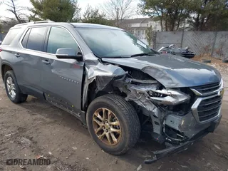 2018 Chevrolet Traverse LT Cloth with VIN 1GNERGKW6JJ224916, listed as a IAAI auction lot 41627315 with 180,639 mi miles. Bid and sale history available at carsss.com. Image 6.