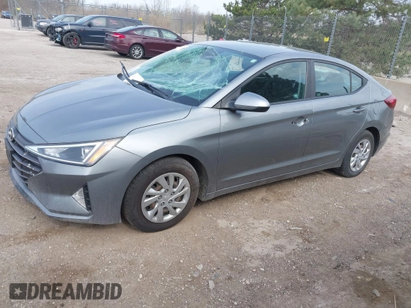 2019 Hyundai Elantra SE with VIN KMHD74LF9KU777191, listed as a IAAI auction lot 42135576 with 33,568 mi miles and . Bid and sale history available at DreamBid. Image 22.