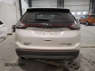 2017 Ford Edge Titanium with VIN 2FMPK4K94HBB52137, listed as a Copart auction lot 41884255 with 0 mi miles and Salvage Title. Bid and sale history available at carsss.com. Image 6.