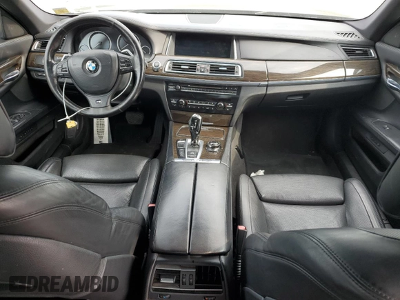 2013 BMW 7 Series 750Li xDrive с VIN WBAYF8C57DD141439, выставлен на аукционе Copart как лот 59115935 с пробегом 150 830 миль миль и Чистый • Clean title. История ставок и продаж доступна на DreamBid. Изображение 8.