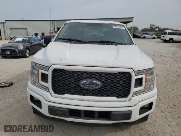 2018 Ford F-150 XL with VIN 1FTEW1EP4JFC28047, listed as a Copart auction lot 68017364 with 230,449 mi miles and Salvage Title. Bid and sale history available at carsss.com. Image 5.
