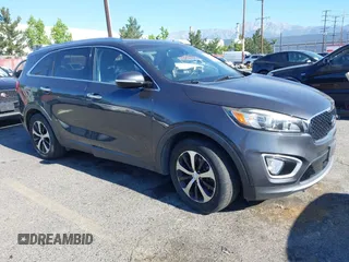 2018 Kia Sorento EX with VIN 5XYPH4A53JG340201, listed as a IAAI auction lot 42226097 with 59,415 mi miles and . Bid and sale history available at DreamBid. Image 1.