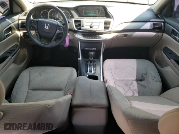 2014 Honda Accord LX with VIN 1HGCR2F38EA202796, listed as a Copart auction lot 66989954 with 91,024 mi miles and Salvage Title. Bid and sale history available at carsss.com. Image 8.