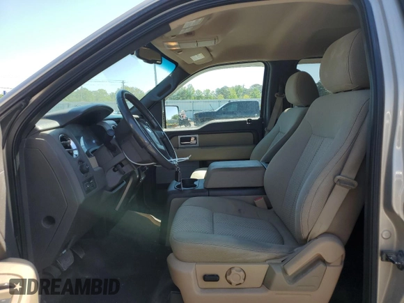 2010 Ford F-150 XL with VIN 1FTFW1CV6AFC27519, listed as a Copart auction lot 52773375 with 256,320 mi miles and Salvage Title. Bid and sale history available at carsss.com. Image 7.