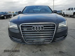 2014 Audi A8 3.0L TDI with VIN WAURMAFD1EN003301, listed as a Copart auction lot 85085354 with 155,429 mi miles and Salvage title. Bid and sale history available at DreamBid. Image 5.