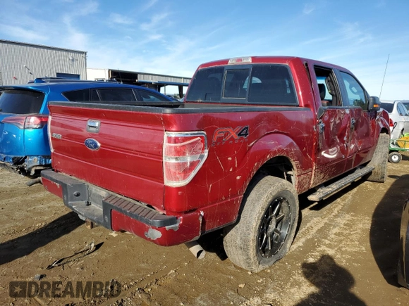 2012 Ford F-150 XL with VIN 1FTFX1EF1CFC68291, listed as a Copart auction lot 41531205 with 73,755 mi miles and Salvage Title. Bid and sale history available at carsss.com. Image 3.