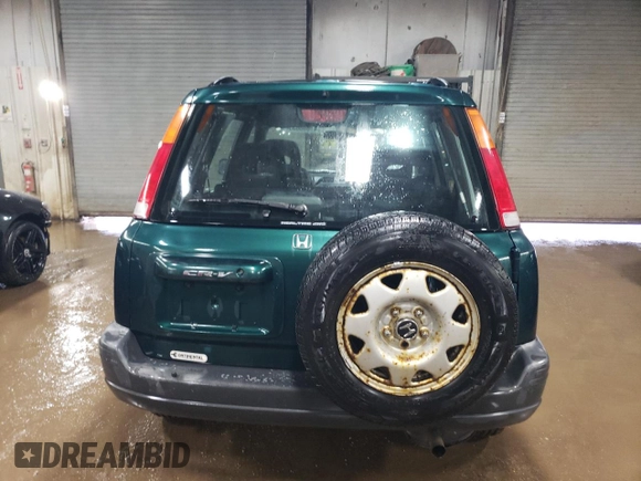 2000 Honda CR-V LX with VIN JHLRD1849YC031558, listed as a Copart auction lot 47536835 with 217,488 mi miles and Salvage Title. Bid and sale history available at carsss.com. Image 6.