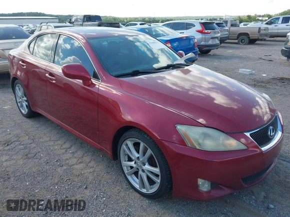2006 Lexus IS 250 with VIN JTHBK262X65000167, listed as a IAAI auction lot 42600513 with 267,664 mi miles and . Bid and sale history available at DreamBid. Image 1.