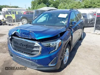 2020 GMC Terrain SLE with VIN 3GKALTEV3LL192964, listed as a IAAI auction lot 40497797 with 37,800 mi miles. Bid and sale history available at carsss.com. Image 2.