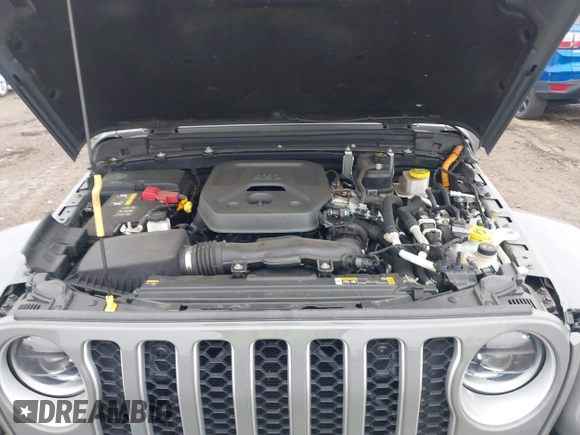 2023 Jeep Wrangler Sahara with VIN 1C4JJXP6XPW698886, listed as a IAAI auction lot 42439690 with 41,787 mi miles and . Bid and sale history available at DreamBid. Image 10.