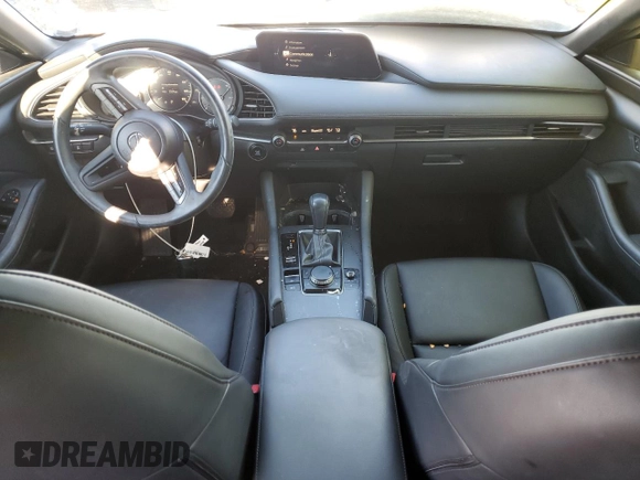 2020 Mazda Mazda3 Hatchback with VIN JM1BPALM0L1172973, listed as a Copart auction lot 87398124 with 21,295 mi miles and Salvage Title. Bid and sale history available at carsss.com. Image 8.