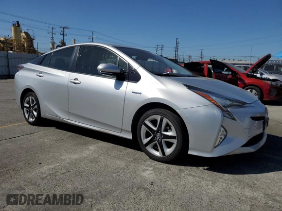 2017 Toyota Prius Two z VIN JTDKARFU1H3037038, wystawiony jako Copart lot #57699235 z przebiegiem 91 529 mil mil oraz Szkoda całkowita • Salvage title. Historia ofert i sprzedaży dostępna na DreamBid. Obrazek 4.