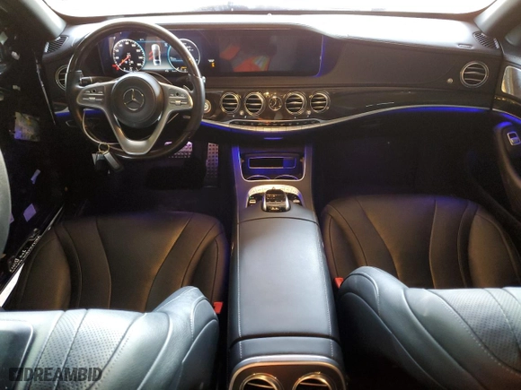 2018 Mercedes-Benz S-Class S 450 with VIN WDDUG6GB5JA394703, listed as a Copart auction lot 42828615 with 62,907 mi miles and Salvage Title. Bid and sale history available at carsss.com. Image 8.