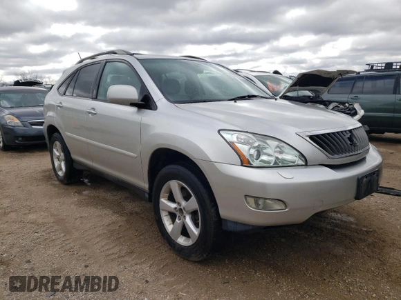 2008 Lexus RX with VIN 2T2HK31U58C053242, listed as a Copart auction lot 52767645 with 111,942 mi miles and Salvage Title. Bid and sale history available at carsss.com. Image 4.