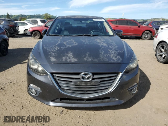 2014 Mazda 3 i Touring with VIN JM1BM1V74E1110673, listed as a Copart auction lot 52985505 with 86,032 mi miles and Salvage Title. Bid and sale history available at DreamBid. Image 5.