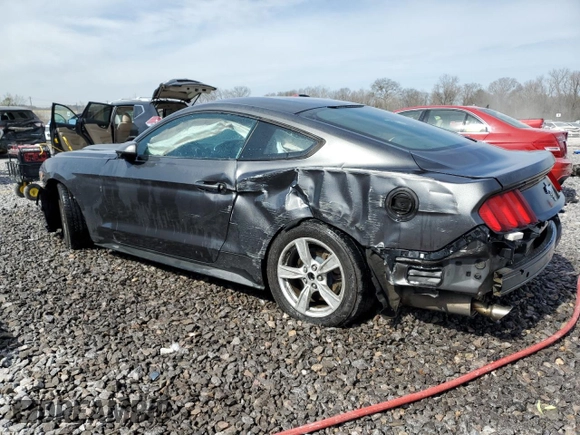 2017 Ford Mustang V6 with VIN 1FA6P8AM5H5311952, listed as a Copart auction lot 45360015 with 91,289 mi miles and Salvage Title. Bid and sale history available at carsss.com. Image 2.
