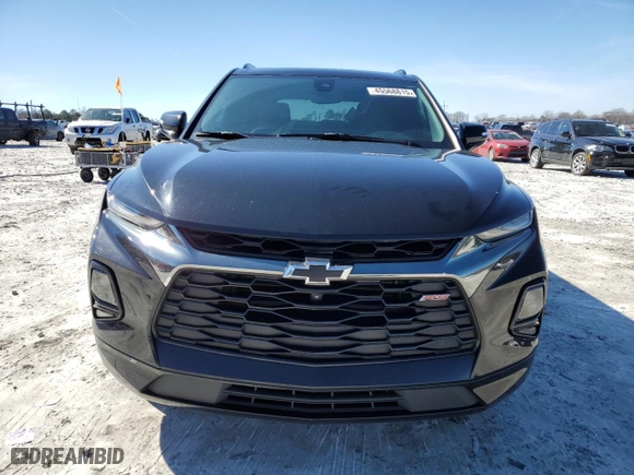 2022 Chevrolet Blazer RS with VIN 3GNKBERS5NS126978, listed as a Copart auction lot 45568815 with 74,810 mi miles and Salvage Title. Bid and sale history available at carsss.com. Image 5.