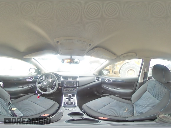 2017 Nissan Sentra SR with VIN 3N1AB7AP1HY254596, listed as a Copart auction lot 54683265 with 81,475 mi miles and Salvage title. Bid and sale history available at DreamBid. Image 14.