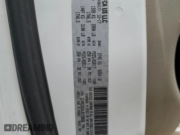 2018 Dodge Grand Caravan SE Plus with VIN 2C4RDGBG4JR159898, listed as a Copart auction lot 53253285 with 89,001 mi miles and Salvage Title. Bid and sale history available at DreamBid. Image 15.