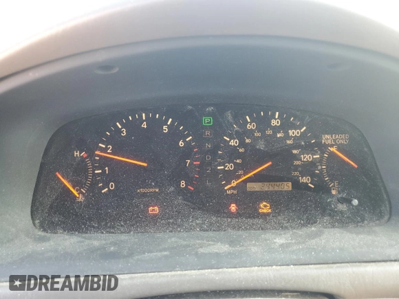 1998 Lexus ES 300 z VIN JT8BF28G5W0086627, wystawiony jako Copart lot #56021985 z przebiegiem 244 405 mil mil oraz Czysty tytuł • Clean title. Historia ofert i sprzedaży dostępna na DreamBid. Obrazek 9.