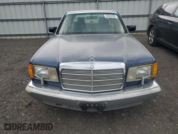 1986 Mercedes-Benz 560 with VIN WDBCA39D7GA260903, listed as a Copart auction lot 54634595 with 187,942 mi miles and Clean Title. Bid and sale history available at DreamBid. Image 5.