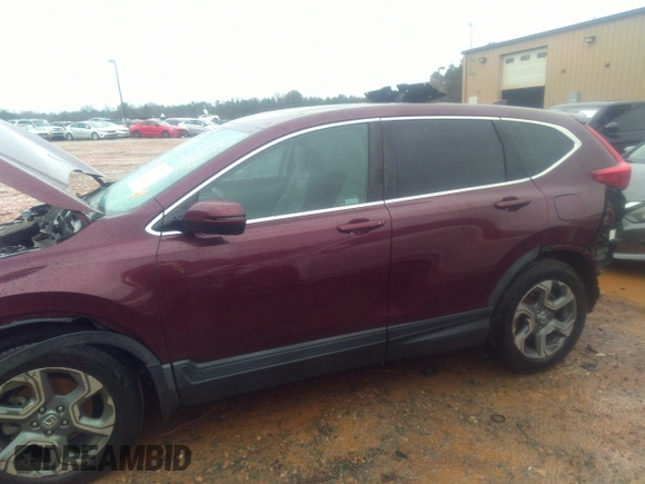 2019 Honda CR-V EX-L with VIN 5J6RW1H89KL006607, listed as a IAAI auction lot 41558933 with 71,408 mi miles. Bid and sale history available at carsss.com. Image 15.