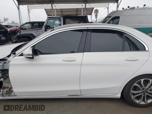 2017 Mercedes-Benz C 300 with VIN 55SWF4JB7HU227987, listed as a IAAI auction lot 42152594 with 53,183 mi miles and . Bid and sale history available at DreamBid. Image 15.