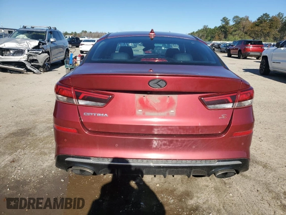 2020 Kia Optima LX with VIN 5XXGT4L31LG413938, listed as a Copart auction lot 84151284 with Not provided miles and Salvage title. Bid and sale history available at DreamBid. Image 6.