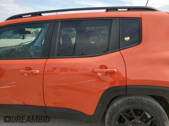 2019 Jeep Renegade Altitude z VIN ZACNJABB0KPK52915, wystawiony jako Copart lot #47705455 z przebiegiem 75 247 mil mil oraz Szkoda całkowita • Salvage title. Historia ofert i sprzedaży dostępna na DreamBid. Obrazek 8.