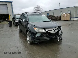 2007 Acura MDX Technology with VIN 2HNYD28497H536410, listed as a Copart auction lot 52155855 with 176,016 mi miles and Salvage Title. Bid and sale history available at DreamBid. Image 11.