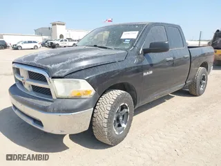 2010 Dodge Ram 1500 ST with VIN 1D7RB1GK3AS248270, listed as a IAAI auction lot 41867765 with 133,542 mi miles. Bid and sale history available at carsss.com. Image 2.