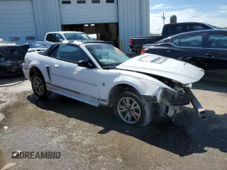 2001 Ford Mustang Deluxe with VIN 1FAFP44431F131695, listed as a Copart auction lot 74357874 with 0 mi miles and Non Repairable. Bid and sale history available at carsss.com. Image 4.
