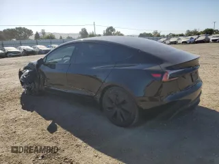 2025 Tesla Model 3 Long Range с VIN 5YJ3E1EB5SF941172, выставлен на аукционе Copart как лот 58968915 с пробегом 2 591 миль миль и Списание • Salvage title. История ставок и продаж доступна на DreamBid. Изображение 2.