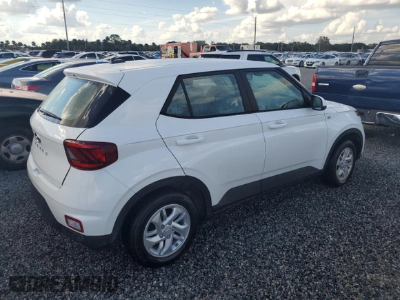 2024 Hyundai Venue SE with VIN KMHRB8A35RU315029, listed as a Copart auction lot 73759604 with Not Provided miles and Non Repairable. Bid and sale history available at DreamBid. Image 3.