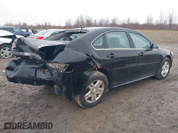 2011 Chevrolet Impala with VIN 2G1WG5EK9B1290896, listed as a IAAI auction lot 42001589 with 98,740 mi miles and . Bid and sale history available at DreamBid. Image 4.