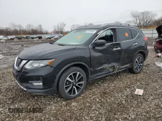 2017 Nissan Rogue SV with VIN 5N1AT2MV8HC805912, listed as a Copart auction lot 47167045 with Not Provided miles and Salvage Title. Bid and sale history available at carsss.com. Image 1.