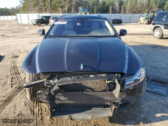 2016 Jaguar XF 35t Prestige with VIN SAJBE4BVXGCY13334, listed as a Copart auction lot 45523235 with 106,632 mi miles and Salvage Title. Bid and sale history available at carsss.com. Image 5.