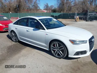 2017 Audi A6 Competition Prestige with VIN WAUF3AFC6HN012416, listed as a IAAI auction lot 41802953 with 117,207 mi miles. Bid and sale history available at carsss.com. Image 1.