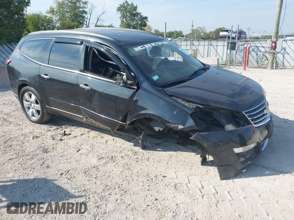 2014 Chevrolet Traverse LTZ with VIN 1GNKRJKD8EJ290923, listed as a IAAI auction lot 40377848 with 161,456 mi miles and . Bid and sale history available at DreamBid. Image 1.