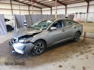 2024 Nissan Sentra SV with VIN 3N1AB8CVXRY347880, listed as a Copart auction lot 63448365 with 24,280 mi miles and Clean title. Bid and sale history available at DreamBid. Image 1.