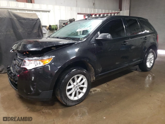 2014 Ford Edge SE with VIN 2FMDK3GC4EBA65822, listed as a Copart auction lot 49599865 with 146,481 mi miles and Salvage Title. Bid and sale history available at carsss.com. Image 1.