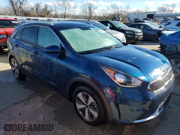 2017 Kia Niro LX with VIN KNDCB3LC6H5040404, listed as a Copart auction lot 80967753 with Not Provided miles and Non Repairable. Bid and sale history available at DreamBid. Image 4.
