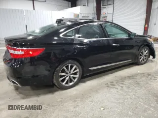 2016 Hyundai Azera with VIN KMHFG4JG8GA555447, listed as a Copart auction lot 45010475 with 96,531 mi miles and Salvage title. Bid and sale history available at DreamBid. Image 3.